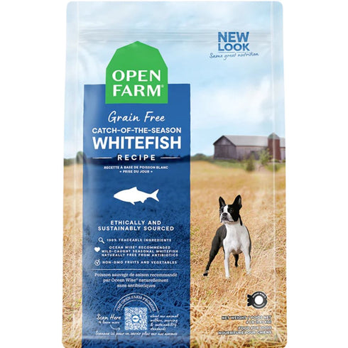 Open Farm Catch-of-the-Season Whitefish Grain-Free Dry Dog Food 22lb - Poudre Pet and Feed Supply